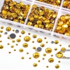 image:image6736pcs Hotfix Rhinestones FlatbackRoyal Blue Rhinestones for Crafts Clothes Mixed 5 Sizes Hotfix Crystals with Tweezers and Wax Pencil Kit SS6SS30SapphireTopaz