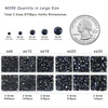 image:image6736pcs Hotfix Rhinestones FlatbackRoyal Blue Rhinestones for Crafts Clothes Mixed 5 Sizes Hotfix Crystals with Tweezers and Wax Pencil Kit SS6SS30SapphireMontana