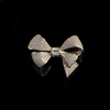 image:imageBEADSLAND Bow Brooch Pin with RhinestonesGold Plated Womens Brass Brooch Elegant Clothing Accessories