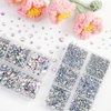 image:imageBEADSLAND Hotfix Rhinestones 6080PCS AB Rhinestones for Clothes Crafts Mixed 6 Sizes with Wax Pencil and Tweezers Kit SS6SS30 Crystal ABCrystal AB