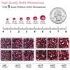 image:imageBEADSLAND Hotfix Rhinestones 6080PCS AB Rhinestones for Clothes Crafts Mixed 6 Sizes with Wax Pencil and Tweezers Kit SS6SS30 Crystal ABRose
