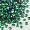 image:imageBeadsland 1440pcs Flat Back Crystal Rhinestones Round Gems for Nail Art and Craft Glue Fix Pure Purple SS204648mmAurora Green