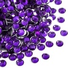 image:imageBeadsland 1440pcs Flat Back Crystal Rhinestones Round Gems for Nail Art and Craft Glue Fix Pure Purple SS204648mmAurora Purple