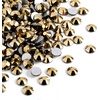 image:imageBeadsland 1440pcs Flat Back Crystal Rhinestones Round Gems for Nail Art and Craft Glue Fix Pure Purple SS204648mmAurum