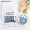image:imageBeadsland 1440pcs Flat Back Crystal Rhinestones Round Gems for Nail Art and Craft Glue Fix Pure Purple SS204648mmBlue Opal