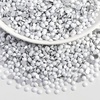 image:imageBeadsland 1440pcs Flat Back Crystal Rhinestones Round Gems for Nail Art and Craft Glue Fix Pure Purple SS204648mmChalk White