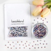 image:imageBeadsland 1440pcs Flat Back Crystal Rhinestones Round Gems for Nail Art and Craft Glue Fix Pure Purple SS204648mmChampagne AB