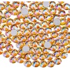 image:imageBeadsland 1440pcs Flat Back Crystal Rhinestones Round Gems for Nail Art and Craft Glue Fix Pure Purple SS204648mmCitrine AB