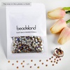 image:imageBeadsland 1440pcs Flat Back Crystal Rhinestones Round Gems for Nail Art and Craft Glue Fix Pure Purple SS204648mmCitrine AB