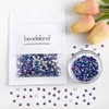 image:imageBeadsland 1440pcs Flat Back Crystal Rhinestones Round Gems for Nail Art and Craft Glue Fix Pure Purple SS204648mmDark Siam AB
