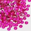 image:imageBeadsland 1440pcs Flat Back Crystal Rhinestones Round Gems for Nail Art and Craft Glue Fix Pure Purple SS204648mmHot Pink
