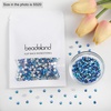 image:imageBeadsland 1440pcs Flat Back Crystal Rhinestones Round Gems for Nail Art and Craft Glue Fix Pure Purple SS204648mmIndicolite AB