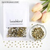 image:imageBeadsland 1440pcs Flat Back Crystal Rhinestones Round Gems for Nail Art and Craft Glue Fix Pure Purple SS204648mmJonquil