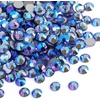 image:imageBeadsland 1440pcs Flat Back Crystal Rhinestones Round Gems for Nail Art and Craft Glue Fix Pure Purple SS204648mmLight Sapphire AB