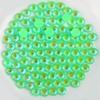 image:imageBeadsland 1440pcs Flat Back Crystal Rhinestones Round Gems for Nail Art and Craft Glue Fix Pure Purple SS204648mmLuminous Green