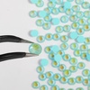 image:imageBeadsland 1440pcs Flat Back Crystal Rhinestones Round Gems for Nail Art and Craft Glue Fix Pure Purple SS204648mmLuminous Mint