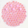 image:imageBeadsland 1440pcs Flat Back Crystal Rhinestones Round Gems for Nail Art and Craft Glue Fix Pure Purple SS204648mmLuminous Pink