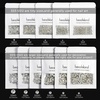 image:imageBeadsland 1440pcs Flat Back Crystal Rhinestones Round Gems for Nail Art and Craft Glue Fix Pure Purple SS204648mmLuminous Pink