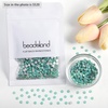 image:imageBeadsland 1440pcs Flat Back Crystal Rhinestones Round Gems for Nail Art and Craft Glue Fix Pure Purple SS204648mmPacific Opal