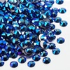 image:imageBeadsland 1440pcs Flat Back Crystal Rhinestones Round Gems for Nail Art and Craft Glue Fix Pure Purple SS204648mmSapphire AB