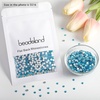 image:imageBeadsland 2880pcs Flat Back Crystal Rhinestones Round Gems for Nail Art and Craft Glue FixAquamarine ABSS102729mmAquamarine