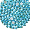 image:imageBeadsland 2880pcs Flat Back Crystal Rhinestones Round Gems for Nail Art and Craft Glue FixAquamarine ABSS102729mmAquamarine Ab