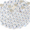 image:imageBeadsland 2880pcs Flat Back Crystal Rhinestones Round Gems for Nail Art and Craft Glue FixAquamarine ABSS102729mmBlue Moonlight
