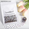 image:imageBeadsland 2880pcs Flat Back Crystal Rhinestones Round Gems for Nail Art and Craft Glue FixAquamarine ABSS102729mmBlue Volcano