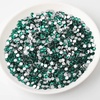 image:imageBeadsland 2880pcs Flat Back Crystal Rhinestones Round Gems for Nail Art and Craft Glue FixAquamarine ABSS102729mmBlue Zircon