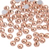 image:imageBeadsland 2880pcs Flat Back Crystal Rhinestones Round Gems for Nail Art and Craft Glue FixAquamarine ABSS102729mmChampagne