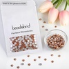 image:imageBeadsland 2880pcs Flat Back Crystal Rhinestones Round Gems for Nail Art and Craft Glue FixAquamarine ABSS102729mmChampagne