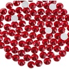 image:imageBeadsland 2880pcs Flat Back Crystal Rhinestones Round Gems for Nail Art and Craft Glue FixAquamarine ABSS102729mmDark Siam