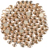 image:imageBeadsland 2880pcs Flat Back Crystal Rhinestones Round Gems for Nail Art and Craft Glue FixAquamarine ABSS102729mmGolden Shadow