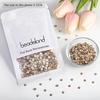 image:imageBeadsland 2880pcs Flat Back Crystal Rhinestones Round Gems for Nail Art and Craft Glue FixAquamarine ABSS102729mmGolden Shadow