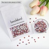 image:imageBeadsland 2880pcs Flat Back Crystal Rhinestones Round Gems for Nail Art and Craft Glue FixAquamarine ABSS102729mmHyacinth Ab