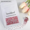 image:imageBeadsland 2880pcs Flat Back Crystal Rhinestones Round Gems for Nail Art and Craft Glue FixAquamarine ABSS102729mmHyacinth Ab