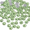 image:imageBeadsland 2880pcs Flat Back Crystal Rhinestones Round Gems for Nail Art and Craft Glue FixAquamarine ABSS102729mmLight Green