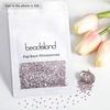 image:imageBeadsland 2880pcs Flat Back Crystal Rhinestones Round Gems for Nail Art and Craft Glue FixAquamarine ABSS102729mmLight Pink Ab