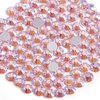 image:imageBeadsland 2880pcs Flat Back Crystal Rhinestones Round Gems for Nail Art and Craft Glue FixAquamarine ABSS102729mmLight Pink Ab