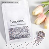 image:imageBeadsland 2880pcs Flat Back Crystal Rhinestones Round Gems for Nail Art and Craft Glue FixAquamarine ABSS102729mmLight Pink Ab
