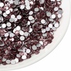 image:imageBeadsland 2880pcs Flat Back Crystal Rhinestones Round Gems for Nail Art and Craft Glue FixAquamarine ABSS102729mmLight Purple