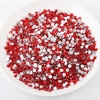 image:imageBeadsland 2880pcs Flat Back Crystal Rhinestones Round Gems for Nail Art and Craft Glue FixAquamarine ABSS102729mmLight Siam
