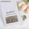 image:imageBeadsland 2880pcs Flat Back Crystal Rhinestones Round Gems for Nail Art and Craft Glue FixAquamarine ABSS102729mmLt Colorado Topaz