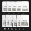 image:imageBeadsland 2880pcs Flat Back Crystal Rhinestones Round Gems for Nail Art and Craft Glue FixAquamarine ABSS102729mmLtcolorado Topaz Ab