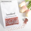 image:imageBeadsland 2880pcs Flat Back Crystal Rhinestones Round Gems for Nail Art and Craft Glue FixAquamarine ABSS102729mmOrange