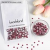 image:imageBeadsland 2880pcs Flat Back Crystal Rhinestones Round Gems for Nail Art and Craft Glue FixAquamarine ABSS102729mmRose