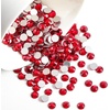 image:imageBeadsland 2880pcs Flat Back Crystal Rhinestones Round Gems for Nail Art and Craft Glue FixAquamarine ABSS102729mmSiam
