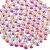 image:imageBeadsland 2880pcs Flat Back Crystal Rhinestones Round Gems for Nail Art and Craft Glue FixAquamarine ABSS102729mmTransparent Ab