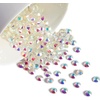 image:imageBeadsland 2880pcs Flat Back Crystal Rhinestones Round Gems for Nail Art and Craft Glue FixAquamarine ABSS102729mmTransparent Ab