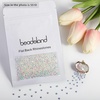 image:imageBeadsland 2880pcs Flat Back Crystal Rhinestones Round Gems for Nail Art and Craft Glue FixAquamarine ABSS102729mmTransparent Ab